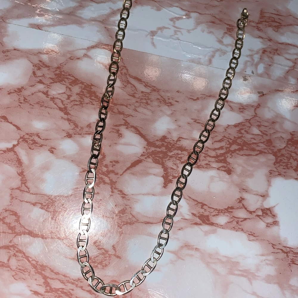 Mens silver chain